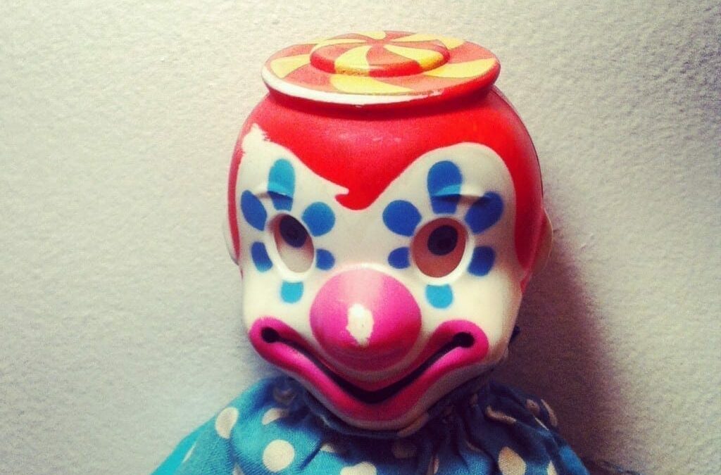 Payasos diabólicos en Halloween: detenido por un fotomontaje