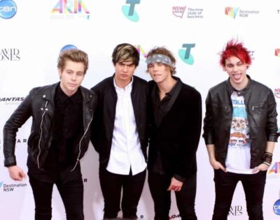 5 Seconds of Summer en el 2014. Fuente: flickr. Autor: Eva Rinaldi