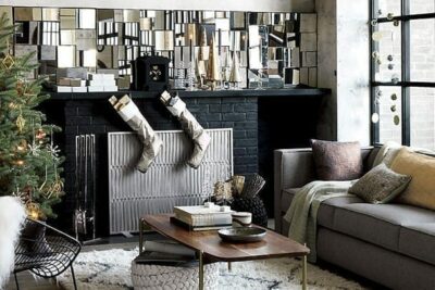 La decoración del estilo industrial para Navidad