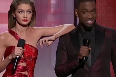 Gigi Hadid imita a Melania Trump en los AMA