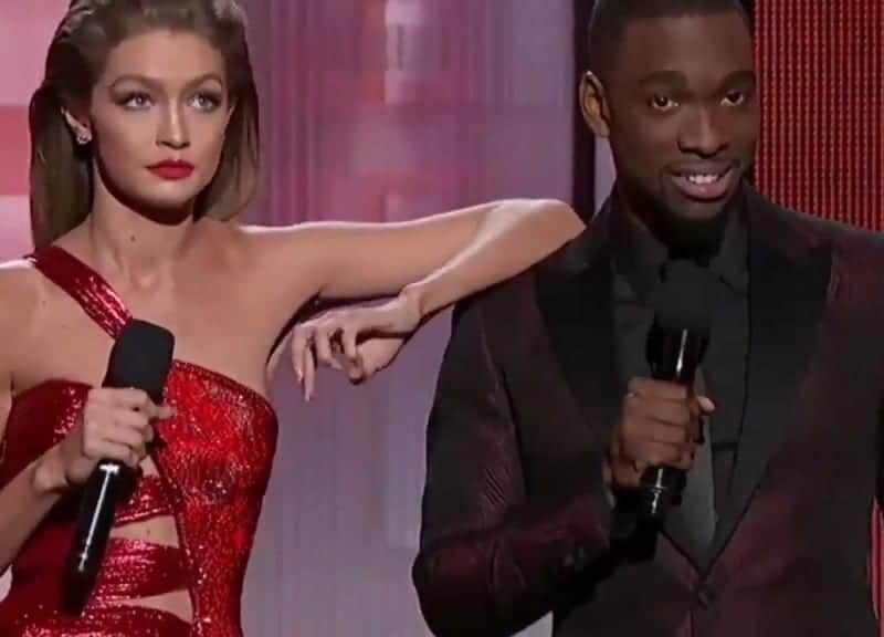 Gigi Hadid imita a Melania Trump en los AMA