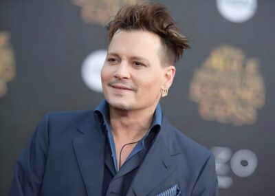 Johnny Depp en la premiere de Alice Through the Looking Glass. Fuente: Wikipedia. Autor: Jonas 528
