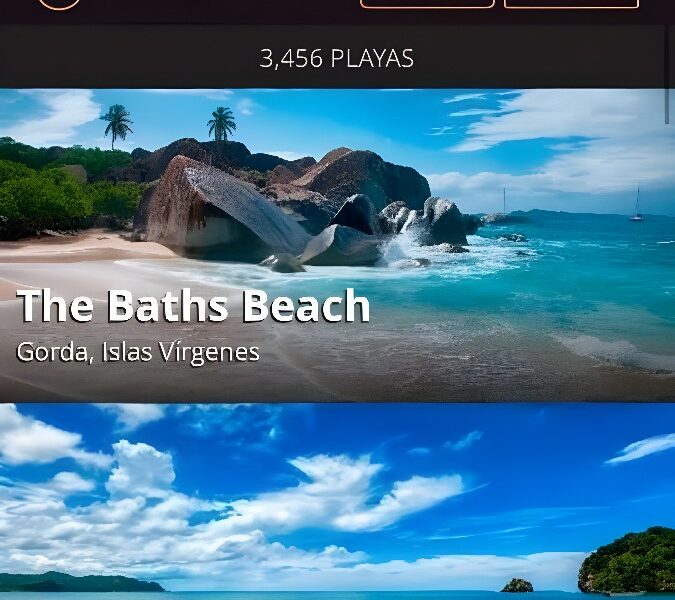 La app global labishi supera ya las 3.400 playas en más de 100 países