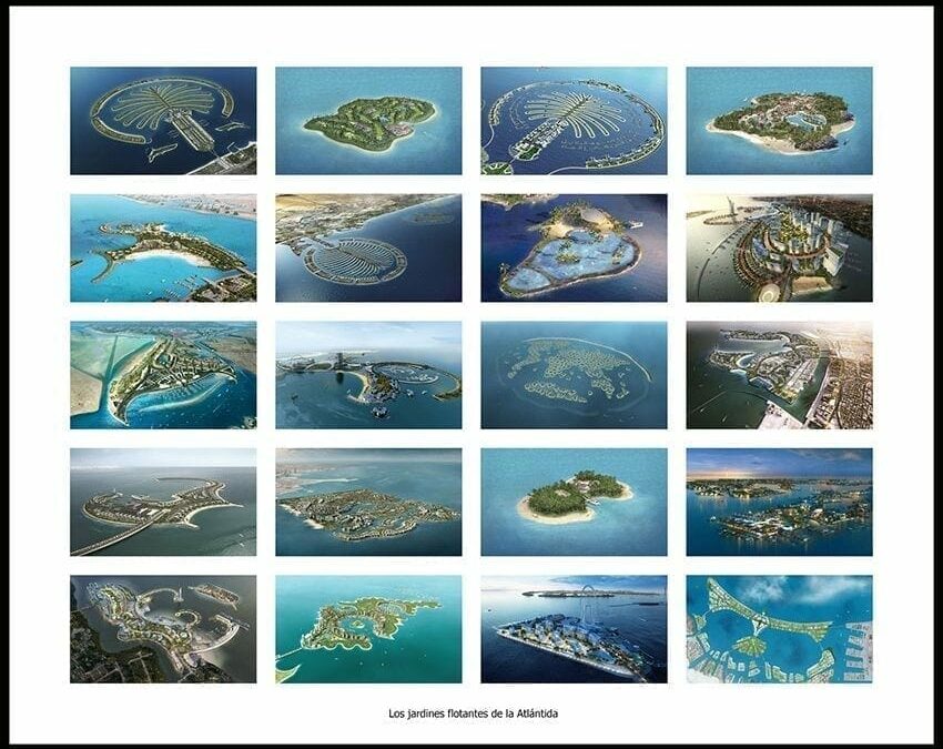 ‘Atlántida’, imágenes postfotográficas de una ciudad ideal