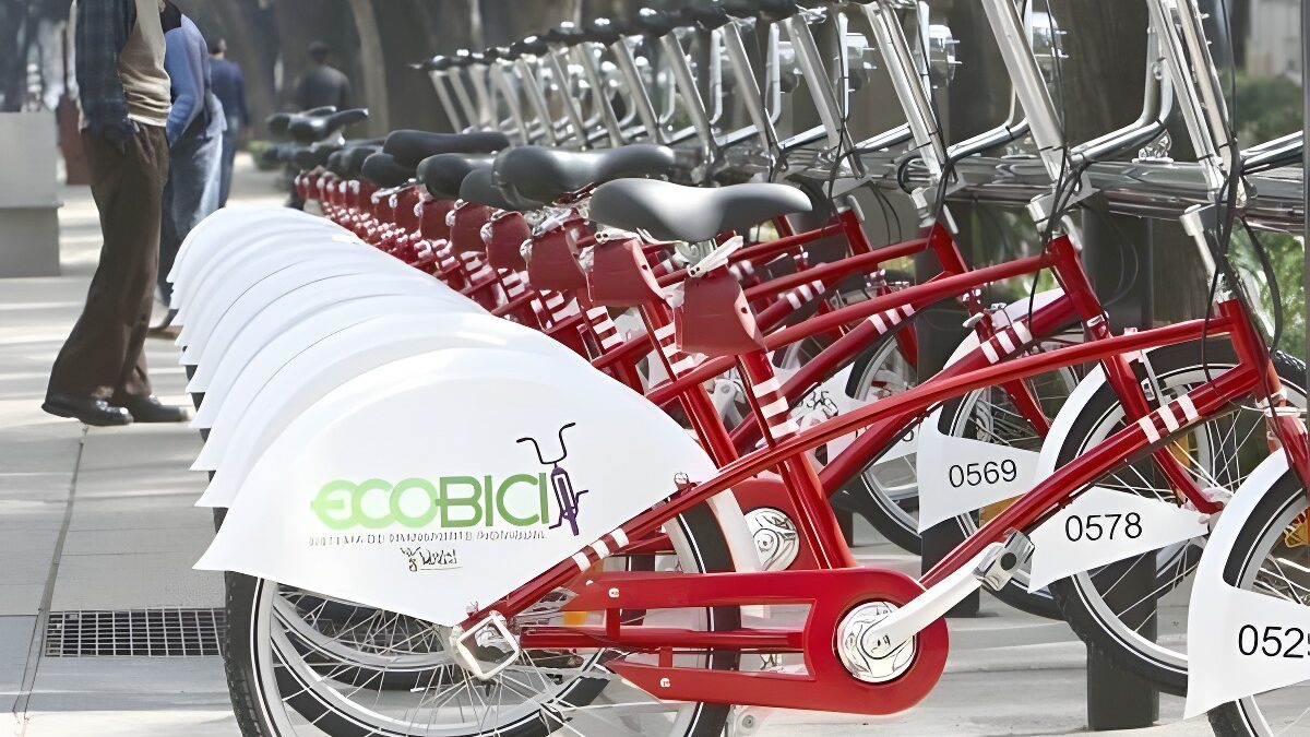 Las bicicletas se establecen en la ciudad de México