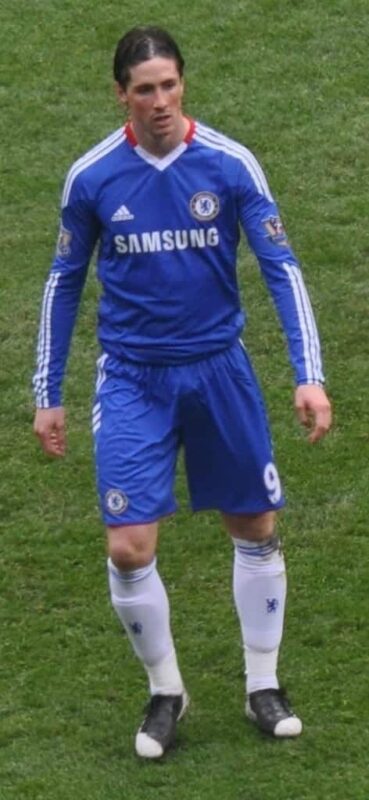 Fernando Torres en el Chelsea. Fuente: Wikipedia. Autor: Lynchg