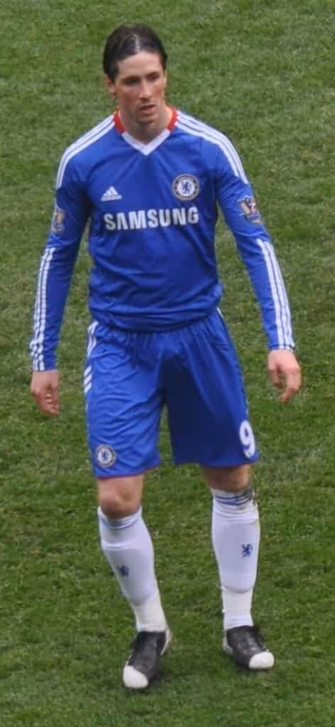 Fernando Torres en el Chelsea. Fuente: Wikipedia. Autor: Lynchg