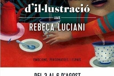 Taller de Ilustración con la reconocida artista Rebeca Luciani los días 3, 4, 5 y 6 de Agosto