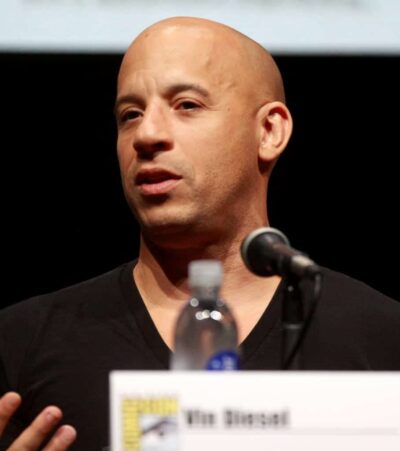 Vin Diesel. Fuente: Wikipedia. Autor: Gage Skidmore
