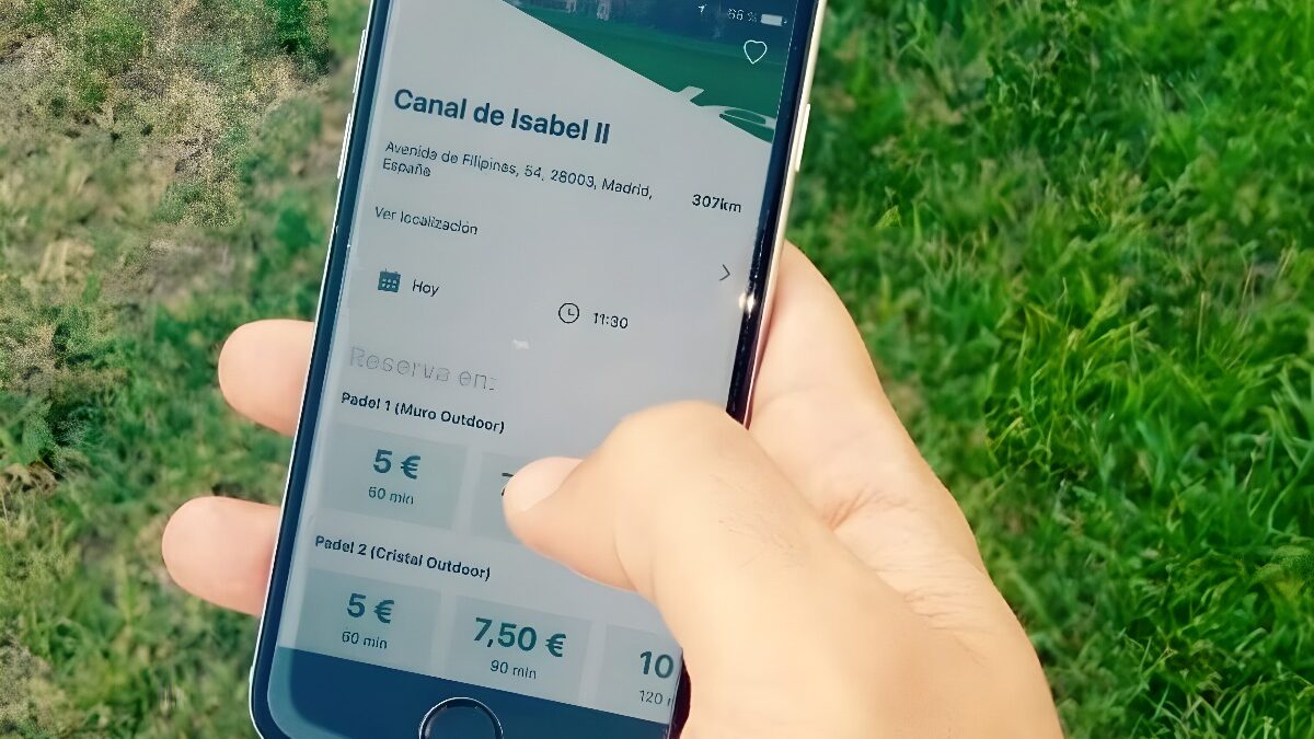 Las reservas de pistas deportivas a través de las apps crece en un 50%
