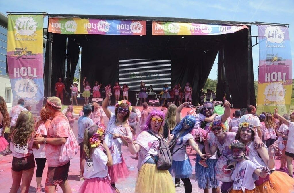 La primera carrera de colores en España ahora se llama Holi Life