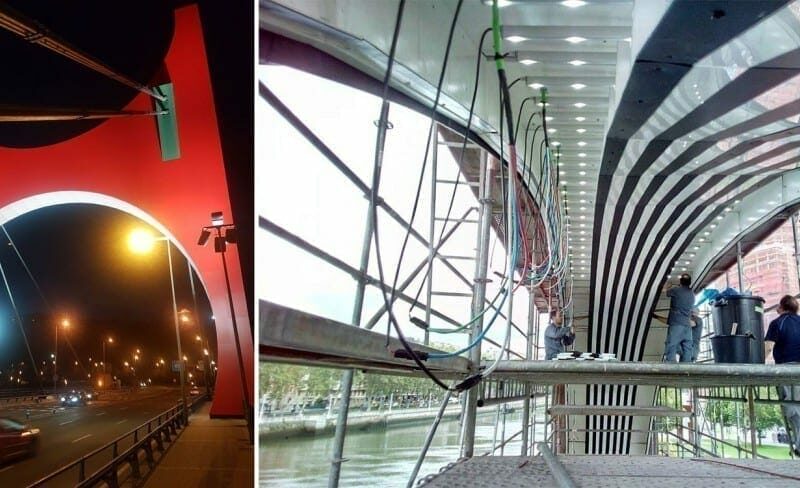 Los Arcos Rojos del Museo Guggenheim cumplen 10 años en octubre