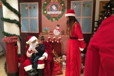 Papá Noel ha llegado a Peque Navidad