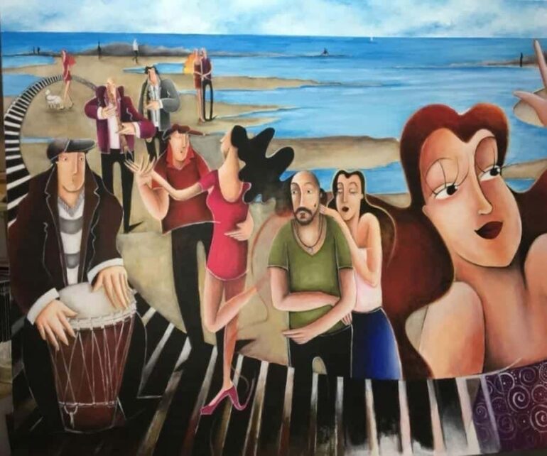 Núria Catedra presenta la exposición ‘The Kiss of Australia’