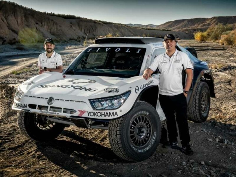 WashTec dará apoyo al equipo SsanYong en el Dakar 2018