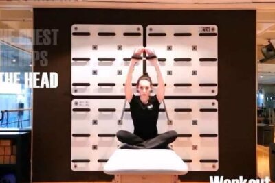 Sesión de pilates con el método de entrenamiento funcional Training Wall