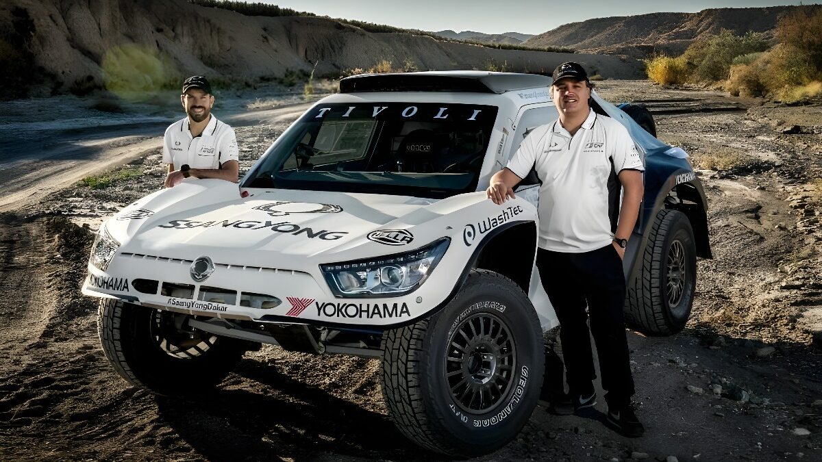 WashTec testigo del debut del equipo SsangYong en el Dakar 2018