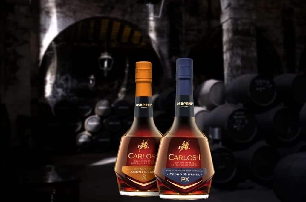 Carlos I presenta dos nuevos brandis envejecidos en botas de Soleras