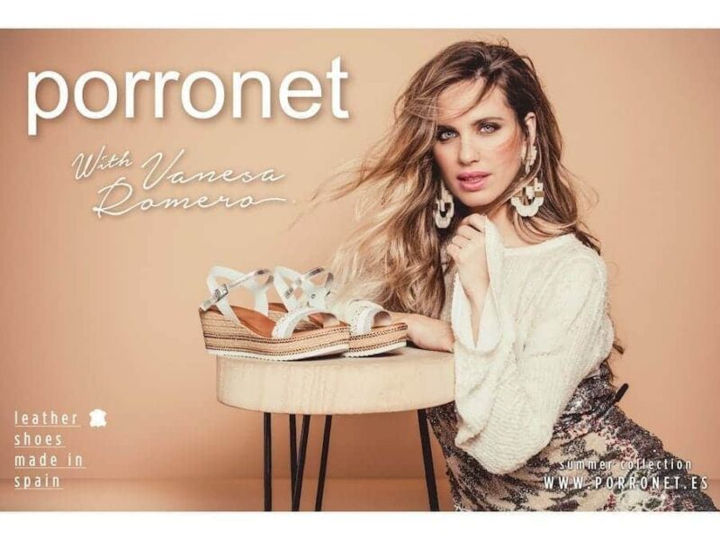 Vanesa Romero, nueva imagen de Porronet