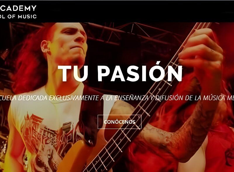 Metal Academy School of Music, la primera escuela de música Metal y Hard-Rock en Barcelona