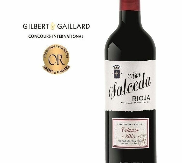 Gilbert& Gaillard premia con medalla de oro la armonía e intensidad aromática de Salceda Crianza 2015