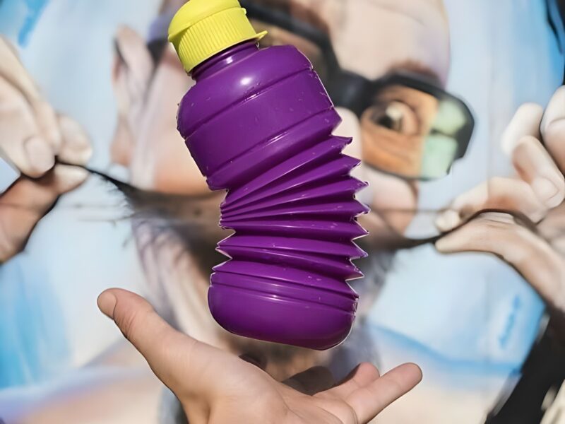 Squeasy, la botella plegable que piensa en el medio ambiente