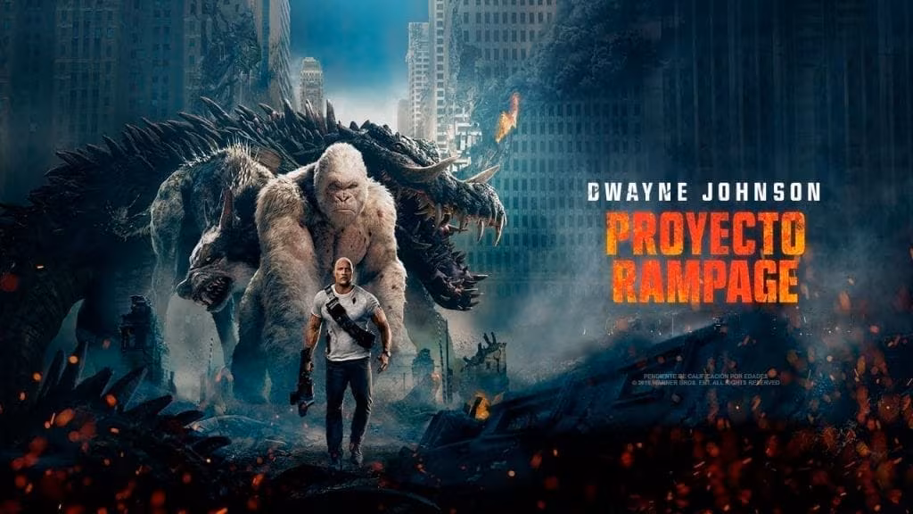 Image from the movie "Proyecto Rampage"