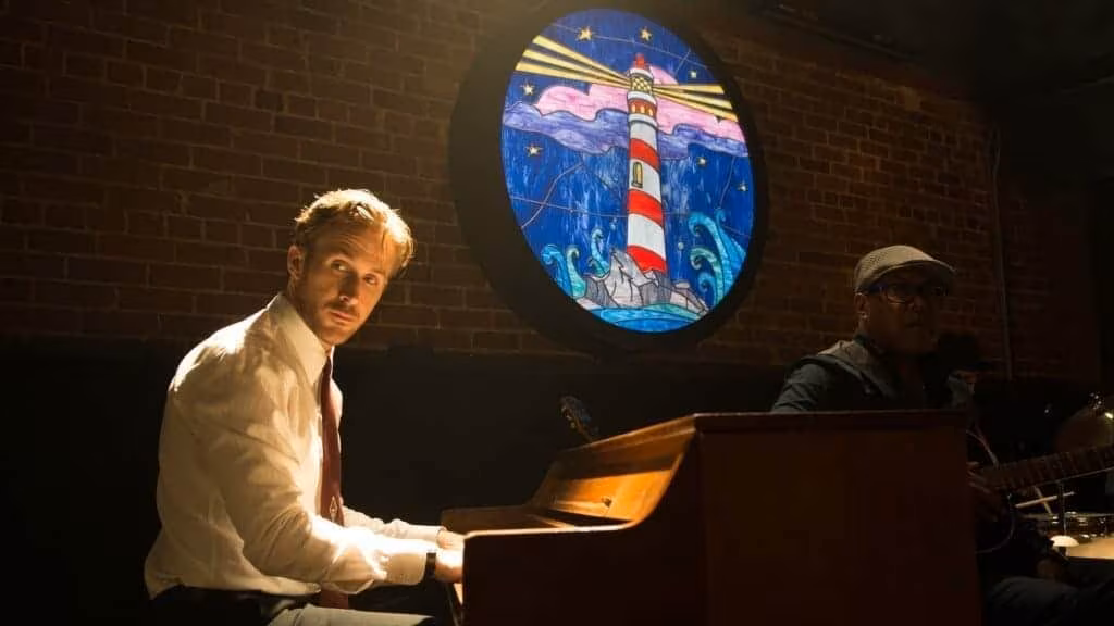 Image from the movie "La ciudad de las estrellas  (La La Land)"