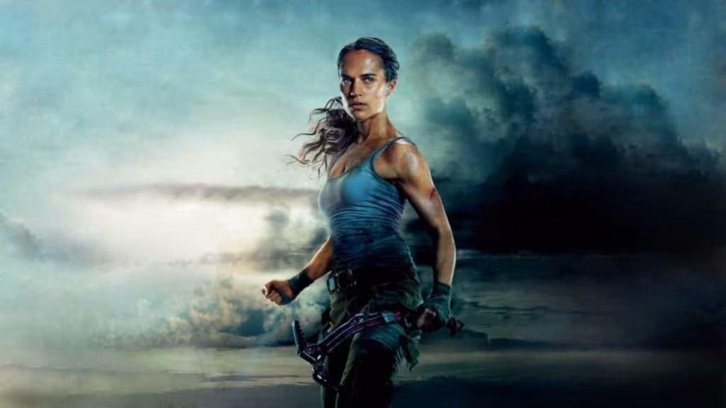 Image from the movie "Tomb Raider"