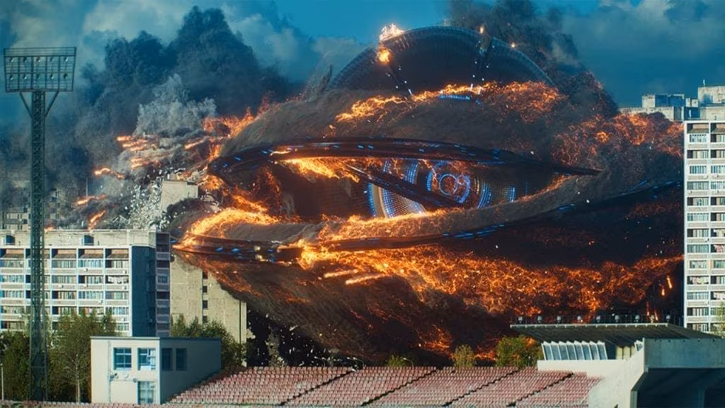 Image from the movie "Attraction"