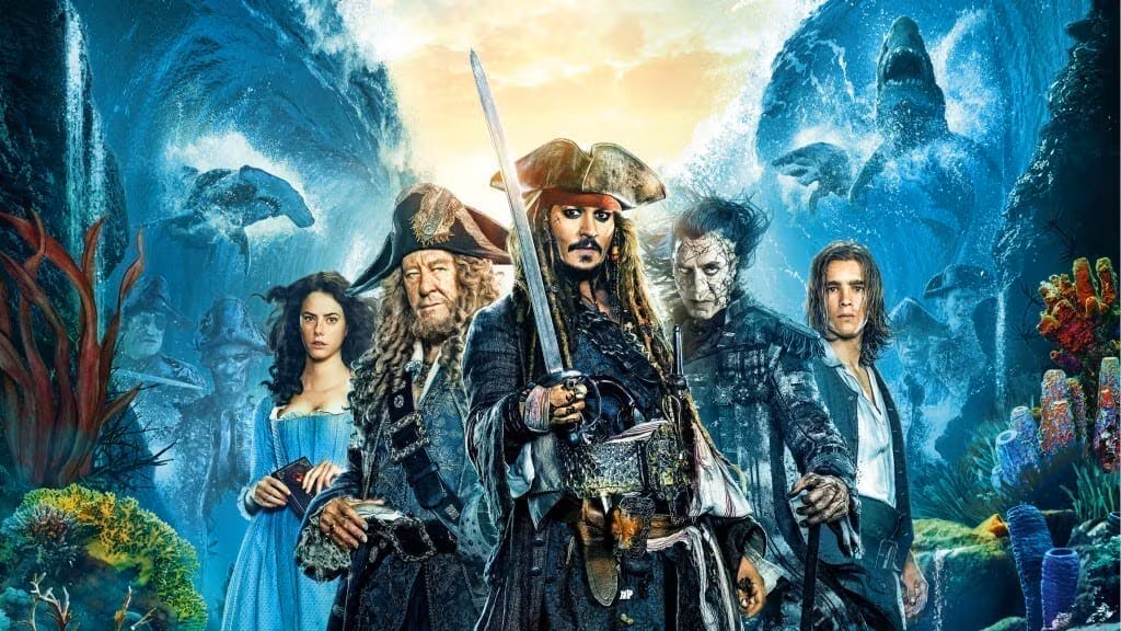 Image from the movie "Piratas del Caribe: La venganza de Salazar"