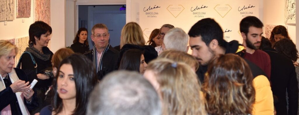 La pintora MLou expone en Barcelona