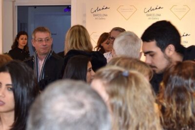 La pintora MLou expone en Barcelona