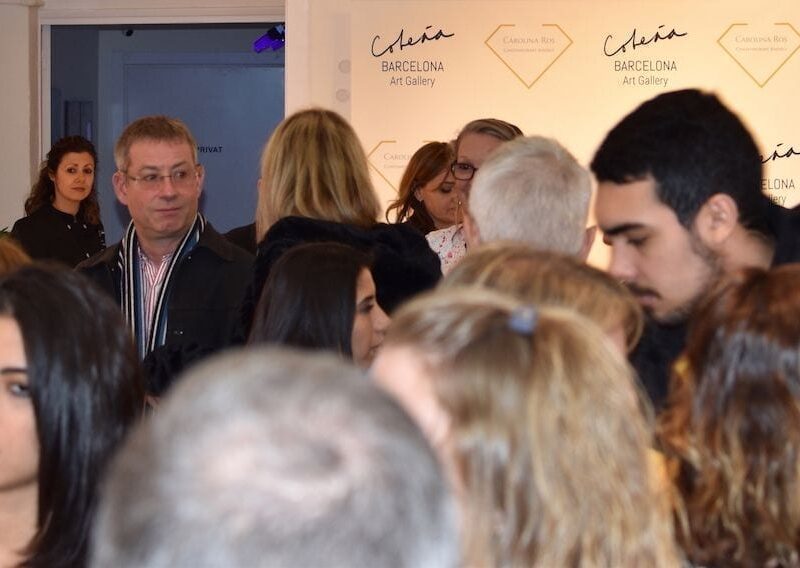 La pintora MLou expone en Barcelona