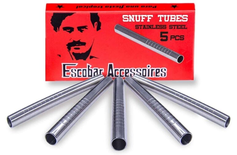 Tubos de Esnifar Marca Escobar
