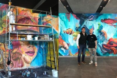 El expresionismo abstracto de MisterPiro atraca en Projects Worldwide sb4