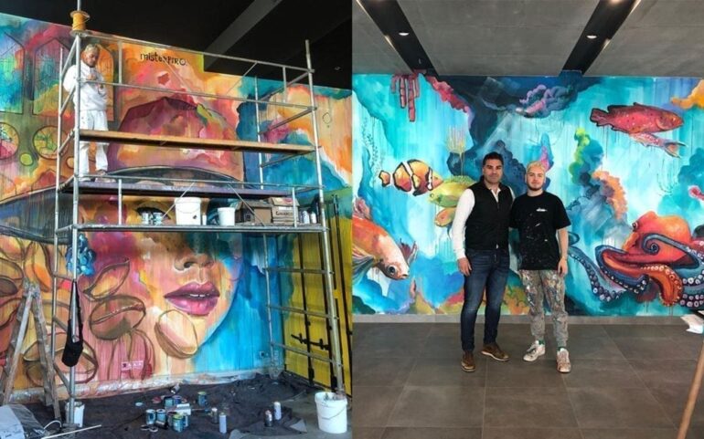 El expresionismo abstracto de MisterPiro atraca en Projects Worldwide sb4