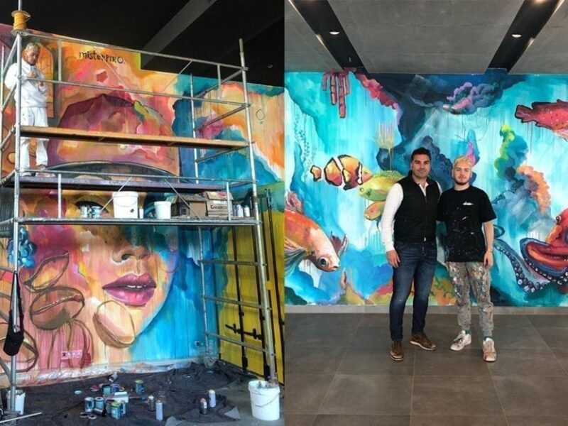 El expresionismo abstracto de MisterPiro atraca en Projects Worldwide sb4