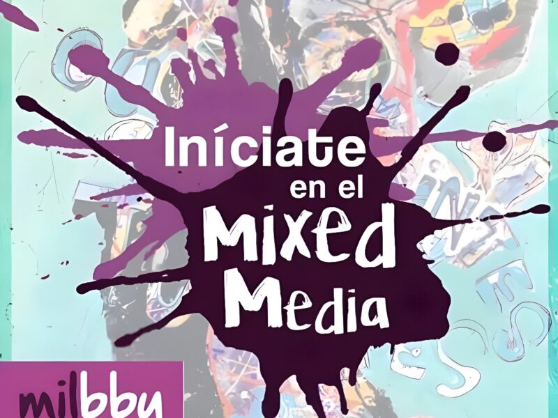 Milbby organiza un evento para acercar la técnica Mixed Media a los aficionados a las manualidades