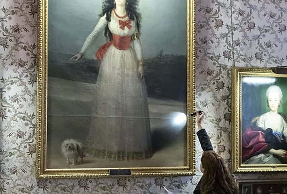 Ya está en Liria el cuadro de Goya de la XIII Duquesa de Alba