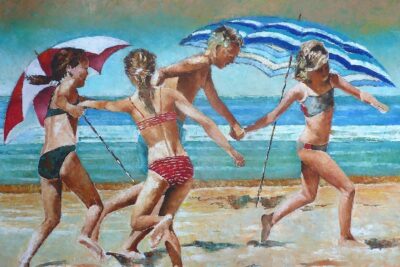 El pintor Alain Briant expone en Barcelona