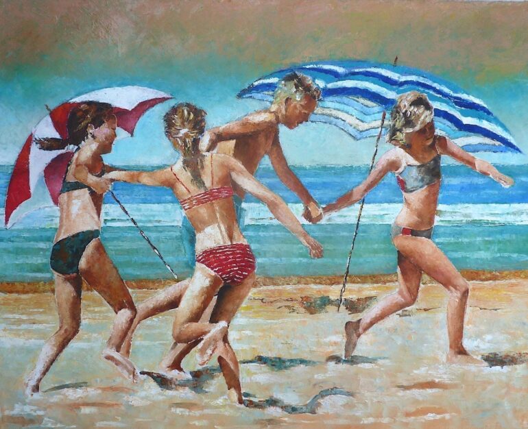 El pintor Alain Briant expone en Barcelona