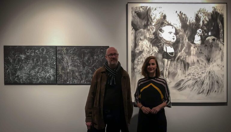 Inaugurada la exposición del XXV Certamen de Dibujo Gregorio Prieto, en el Centro Casa de Vacas de Madrid