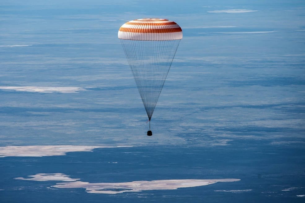 NASA Astronauts Meir, Morgan, Crewmate Skripochka Return from Space Station