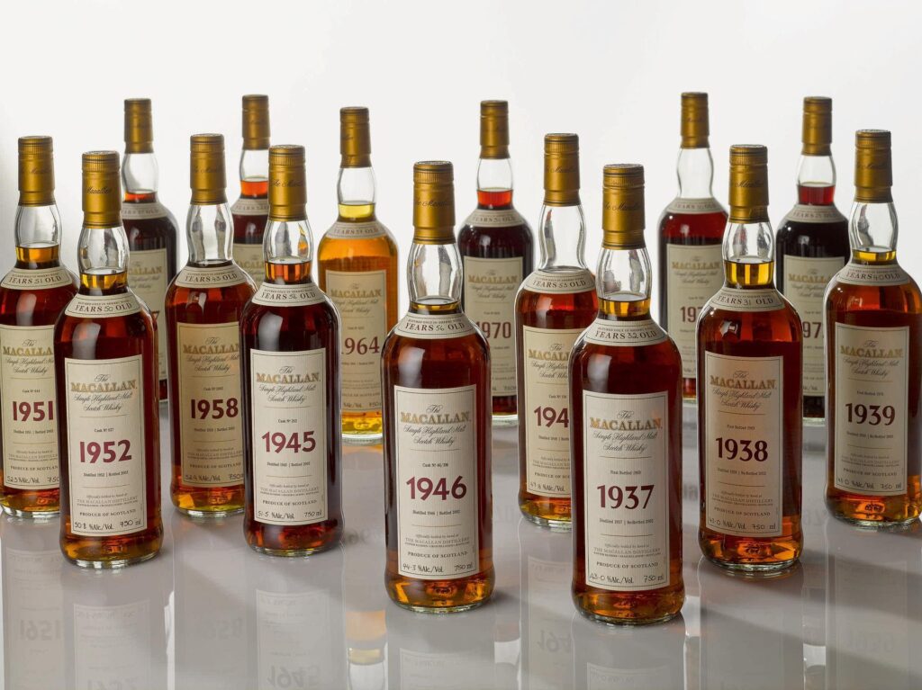 30 Extraordinary Whiskies from The Macallan Fine & Rare Series To Highlight Sotheby’s Online Wine & Spirits Sales This Month