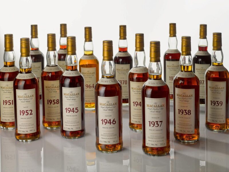 30 Extraordinary Whiskies from The Macallan Fine & Rare Series To Highlight Sotheby’s Online Wine & Spirits Sales This Month
