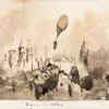 Dessin Inédit de Victor Hugo ‘Départ du Ballon’. Sotheby’s Paris