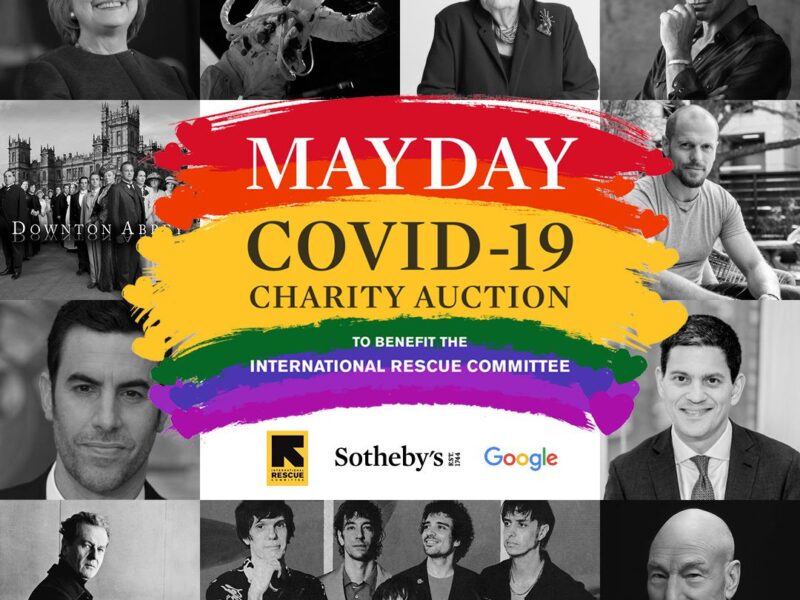 Sotheby’s MayDay Charity Auction Raises $450,000 for Covid-19 Relief Efforts