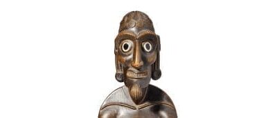 Incredibly Rare Easter Island Figure At Bonhams African And Oceanic Art Sale In Los Angeles