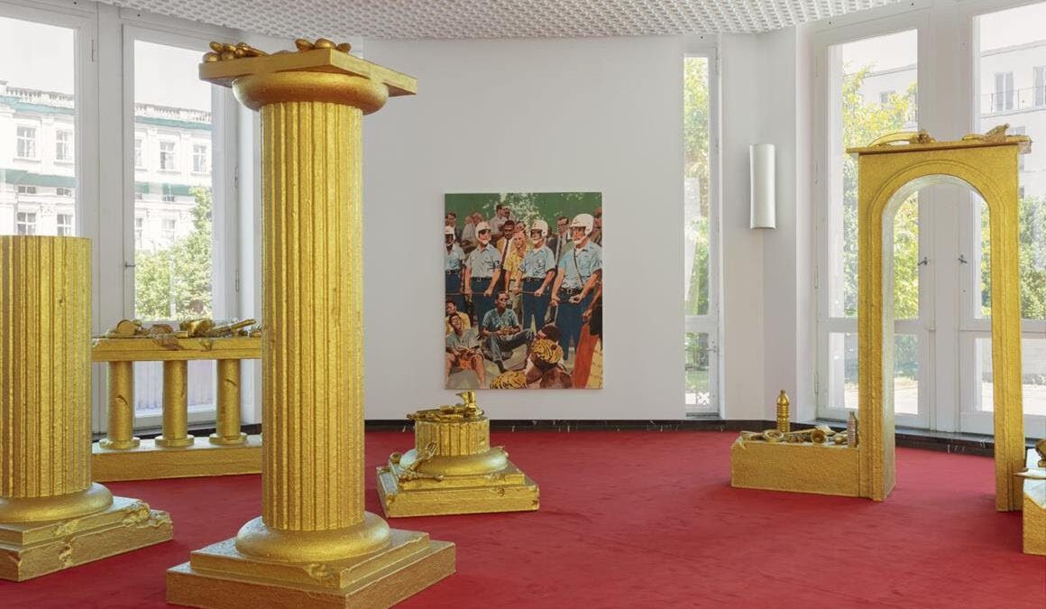 John Miller at the Schinkel Pavillon